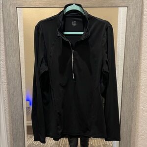 Champion Black and Green DuoDry Pullover